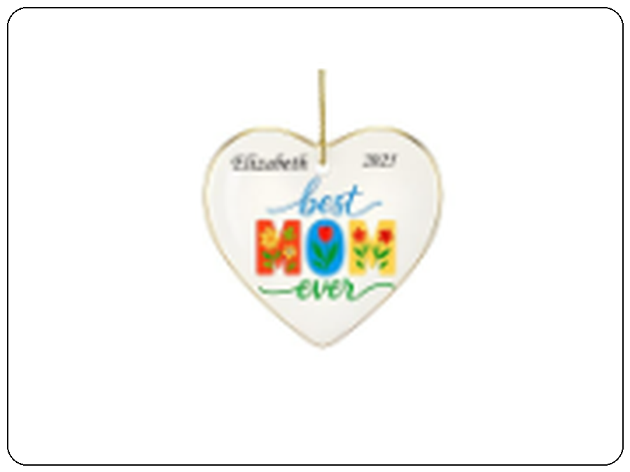Personalized Mom Ornament